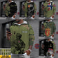 Personalized Norway Soldier/Veteran with Name and Rank Hoodie All Over Printed - 17157312