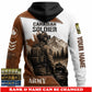 Personalized Canada Soldier/Veteran with Name & Rank Hoodie All Over Printed - 17777664