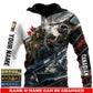 Personalized Canada Soldier/Veteran with Name & Rank Hoodie All Over Printed - 177785280