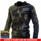 Personalized Canada Soldier/Veteran with Name & Rank Hoodie All Over Printed - 17780256