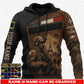 Personalized France Soldier/Veteran with Name & Rank Hoodie All Over Printed - 17778528