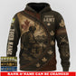 Personalized Canada Soldier/Veteran with Name & Rank Hoodie All Over Printed - 177802560