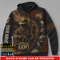 Personalized Australia Soldier/Veteran with Name & Rank Hoodie All Over Printed - 17781984