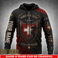 Personalized Swiss Soldier/Veteran with Name and Rank Hoodie All Over Printed - 177785280