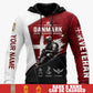 Personalized Denmark Soldier/Veteran with Name & Rank Hoodie All Over Printed - 17782848