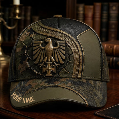 Personalized Name Germany Soldier/Veterans All Over Printed Baseball Cap - QK1779667213
