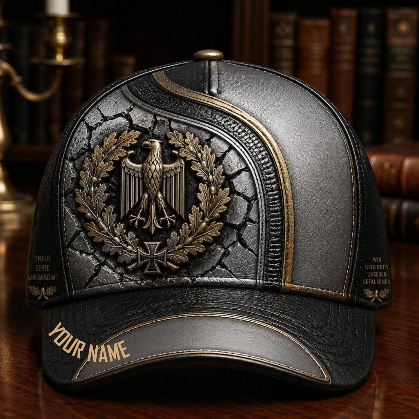 Personalized Name Germany Soldier/Veterans All Over Printed Baseball Cap - QK1779667215