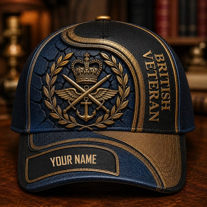 Personalized Name UK Soldier/Veterans All Over Printed Baseball Cap - QK1779667219
