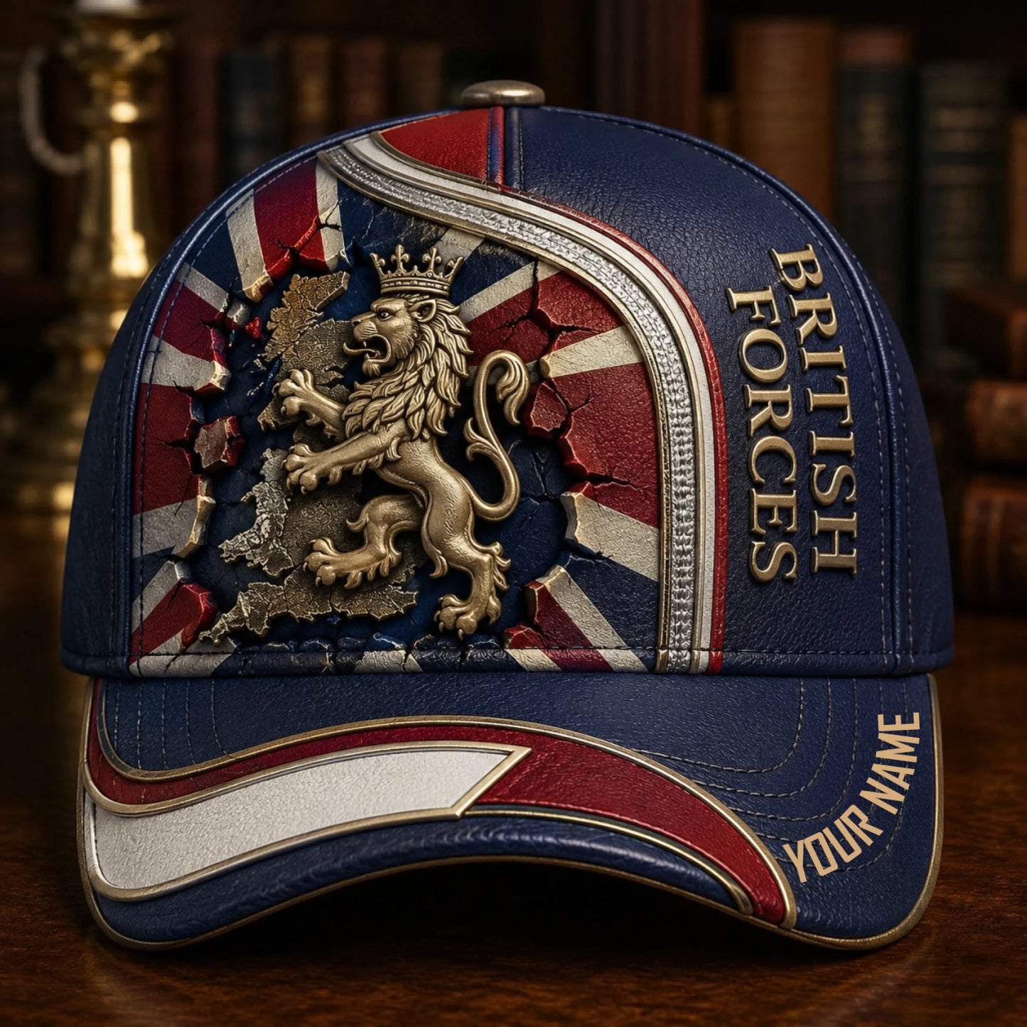 Personalized Name UK Soldier/Veterans All Over Printed Baseball Cap - QK1779667221