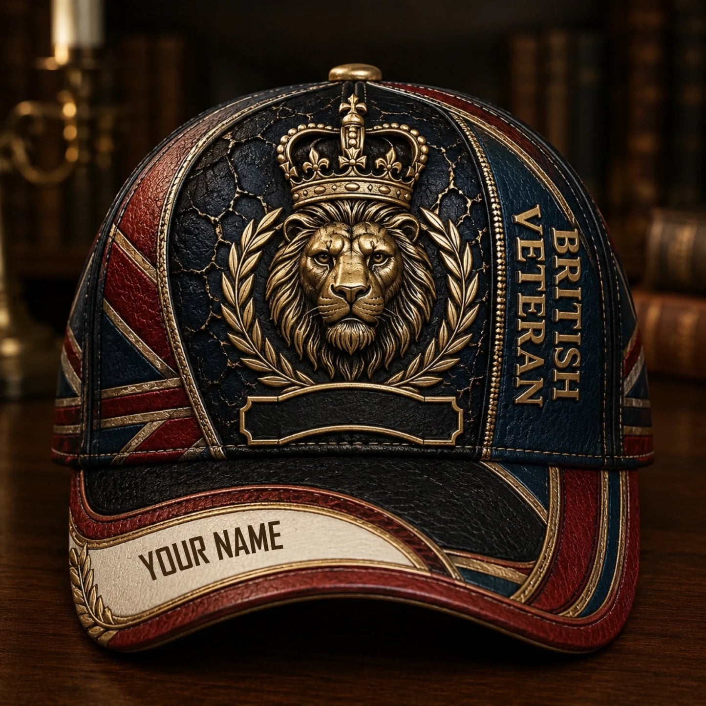 Personalized Name UK Soldier/Veterans Baseball Cap - QK1779667222