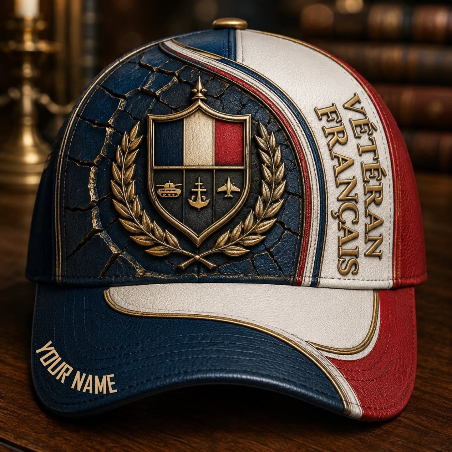 Personalized Name France Soldier/Veterans All Over Printed Baseball Cap - QK1779667225