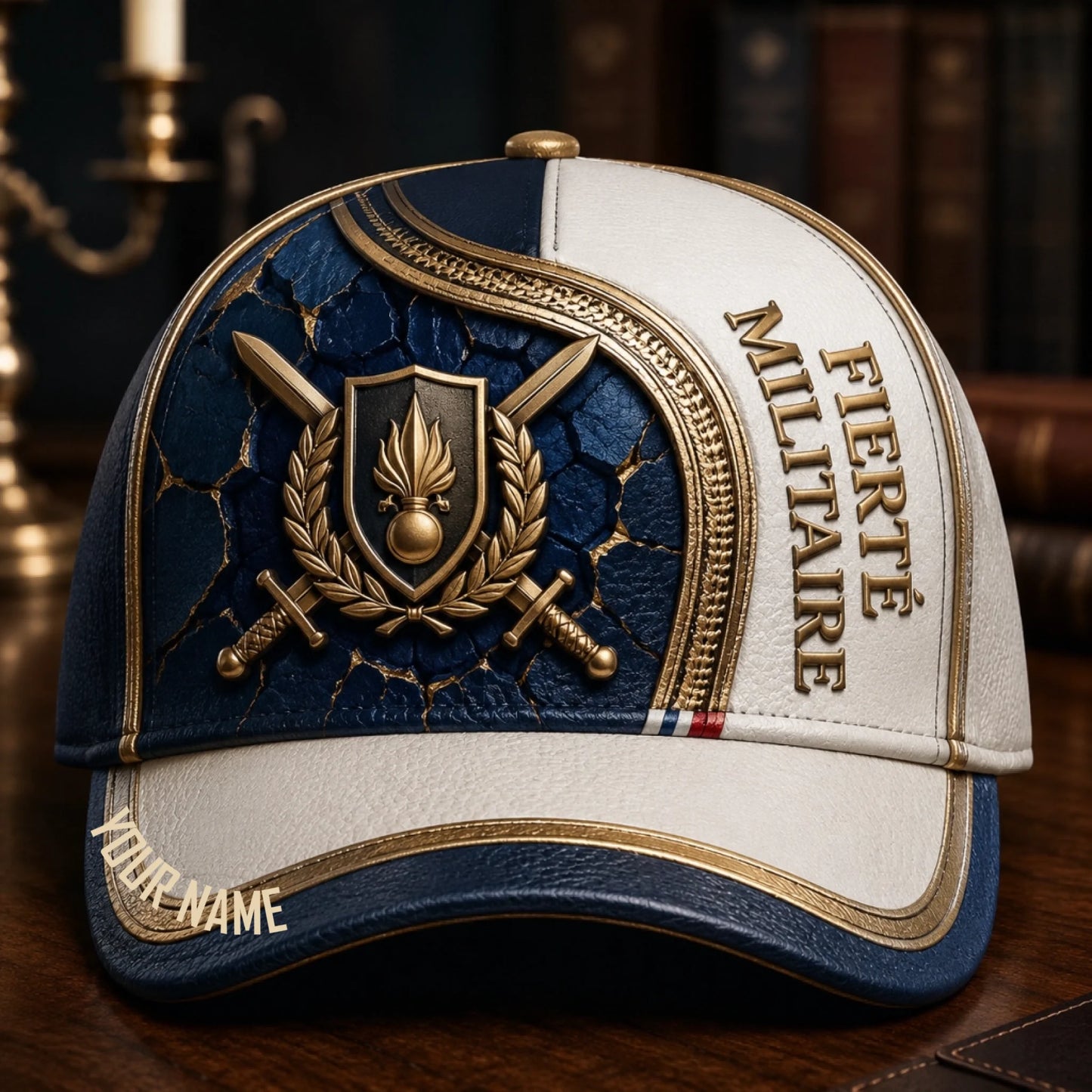 Personalized Name France Soldier/Veterans All Over Printed Baseball Cap - QK1779667227