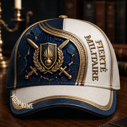 Personalized Name France Soldier/Veterans All Over Printed Baseball Cap - QK1779667227