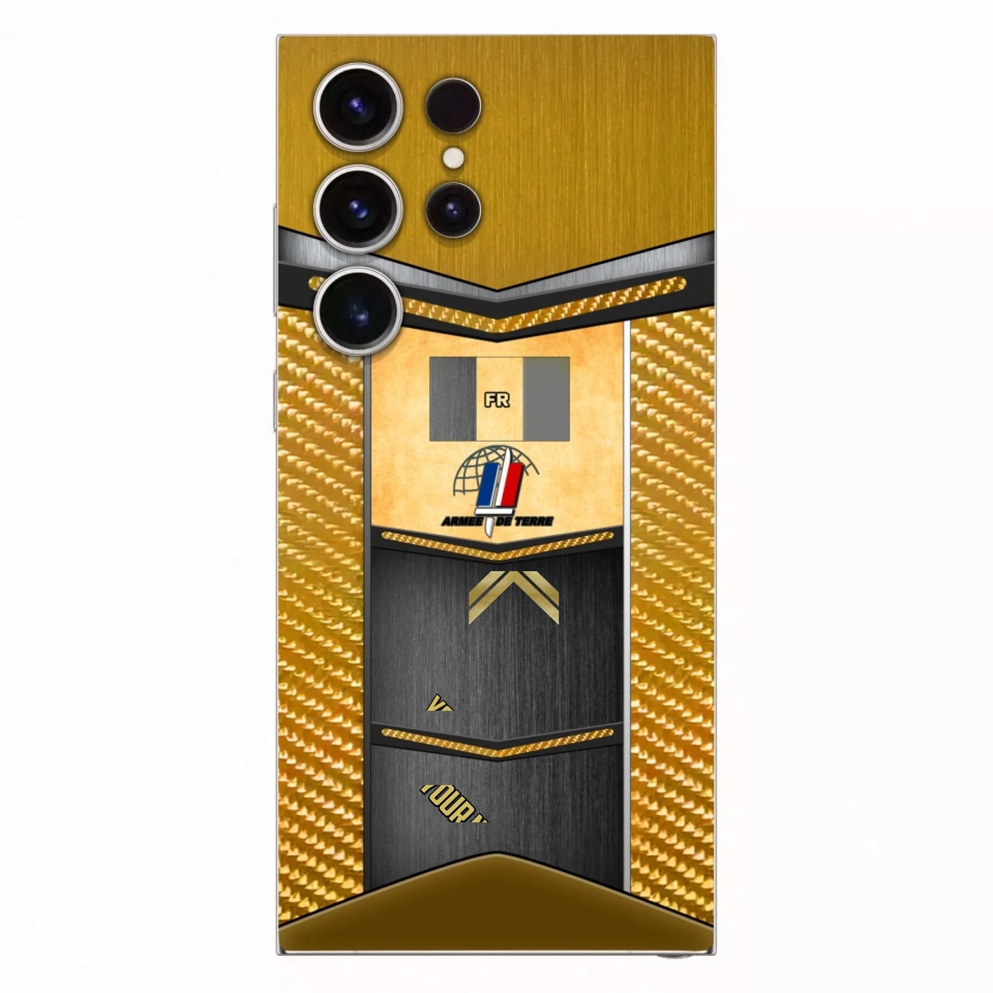 Personalized France Soldier/Veterans With Rank And Name Phone Case Printed - 16980192