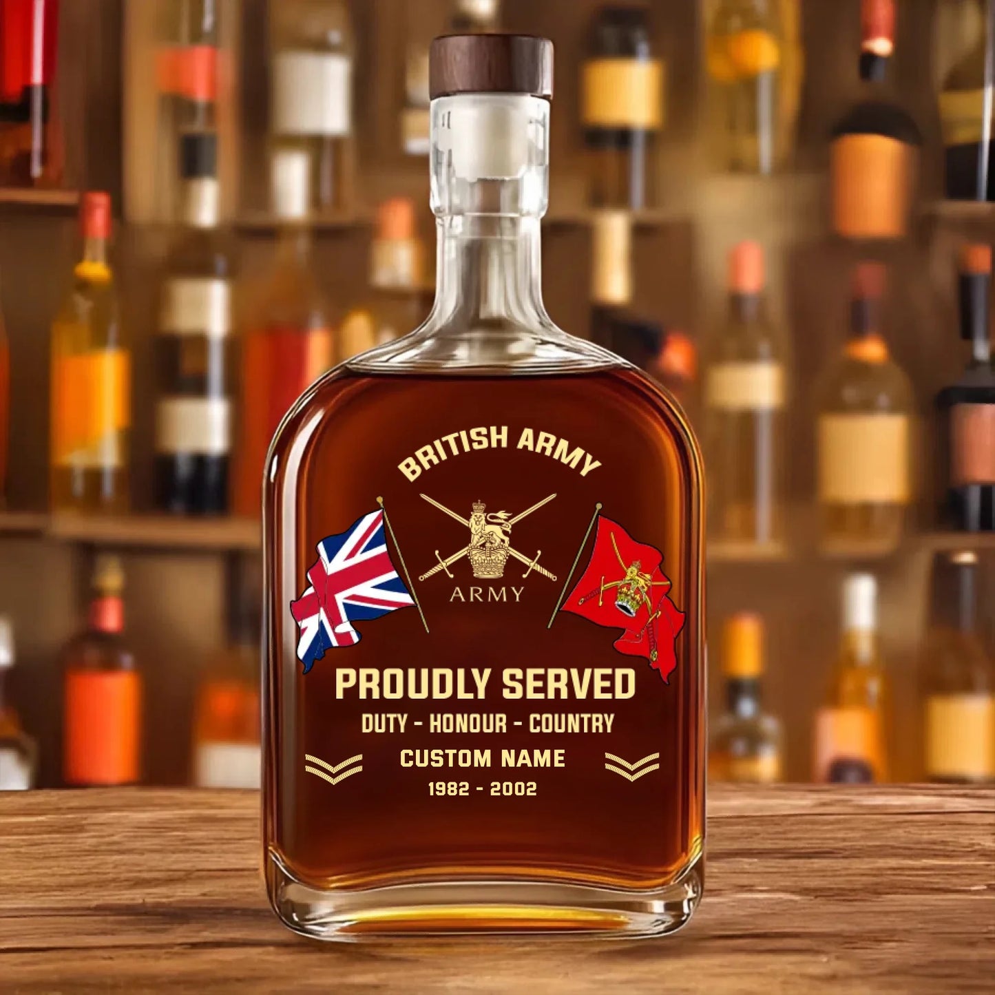 Mockup 25oz Empty Whiskey Bottle copy