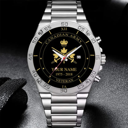 Mockup Gentleman Stainless Steel Watch copy