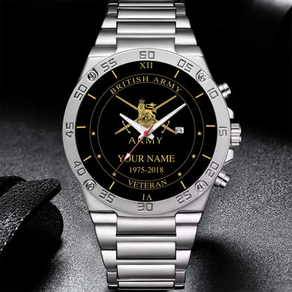 Mockup Gentleman Stainless Steel Watch copy