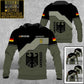 Personalized German Soldier/ Veteran Camo With Name And Rank Hoodie 3D Printed - 3009230001