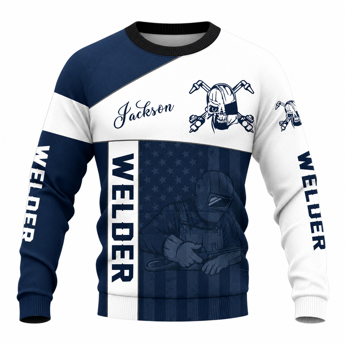 Sweatshirt - matching personalized product design - front view