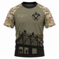 T-Shirt - matching personalized product design - front view
