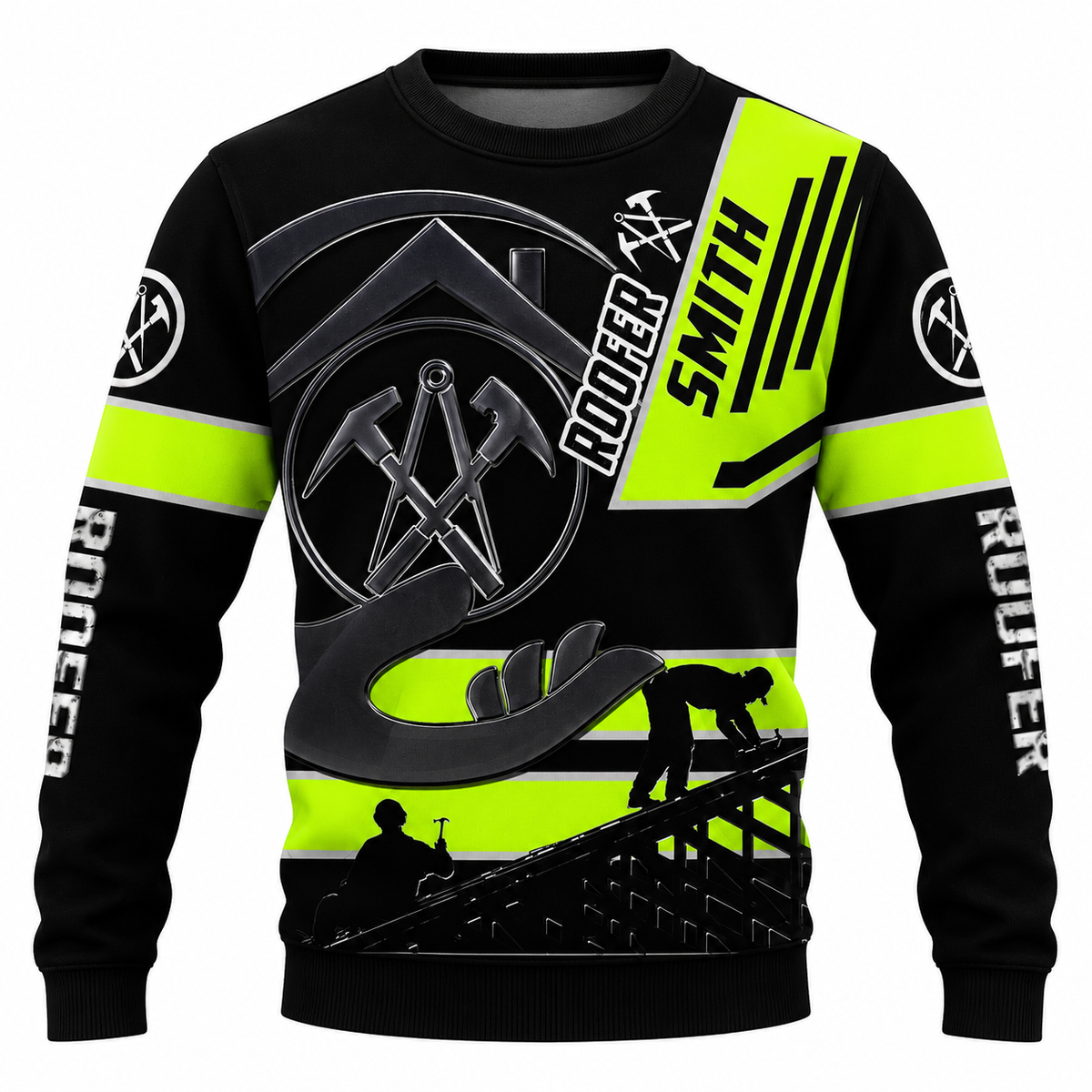 Sweatshirt - matching personalized product design - front view