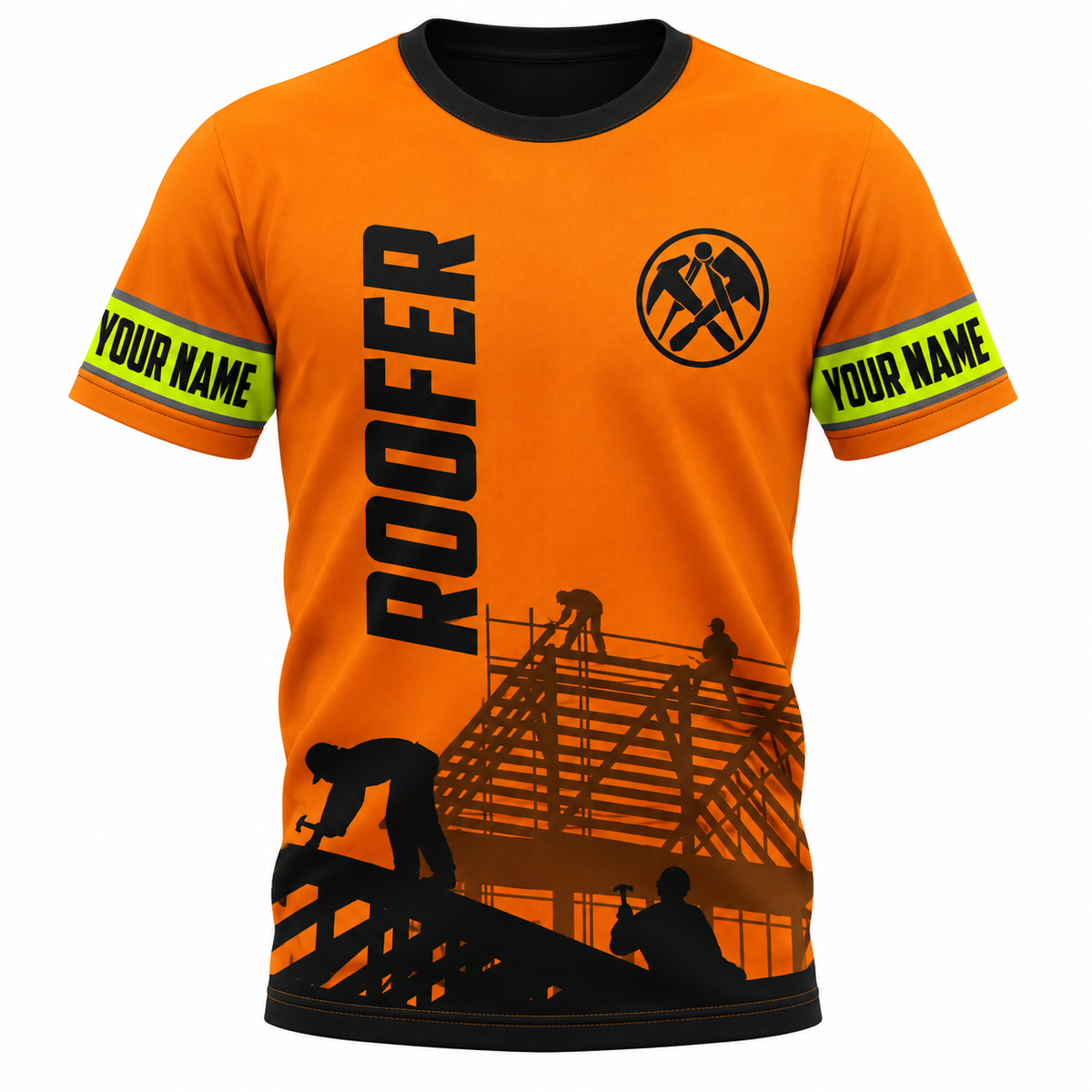 T-Shirt - matching personalized product design - front view