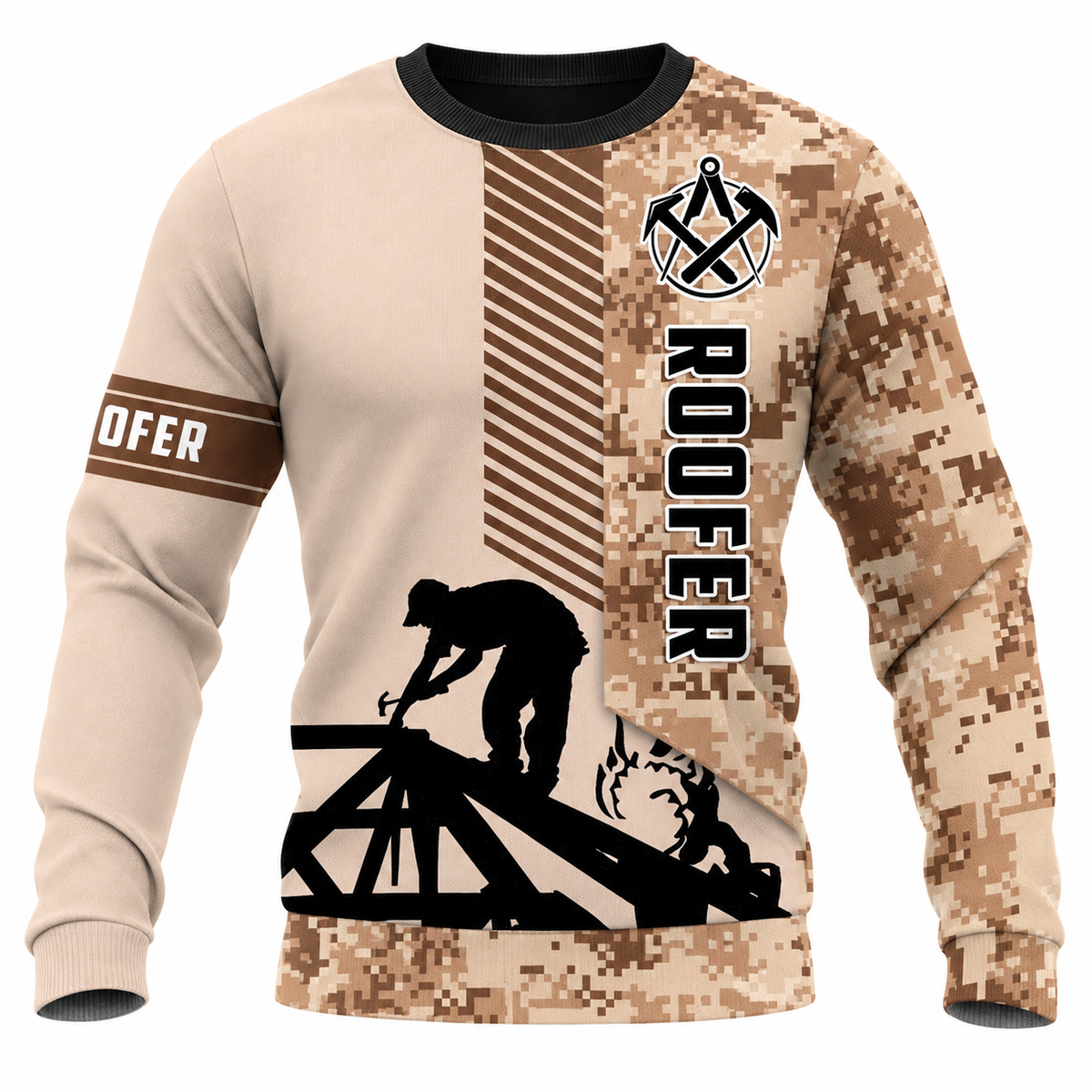 Sweatshirt - matching personalized product design - front view