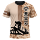T-Shirt - matching personalized product design - front view