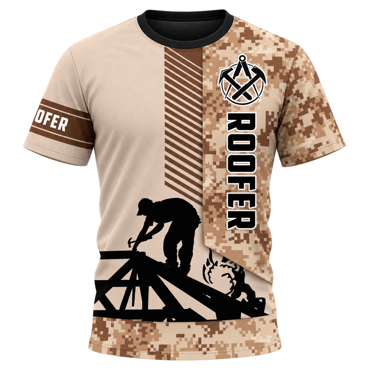 T-Shirt - matching personalized product design - front view