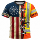 T-Shirt - matching personalized product design - front view