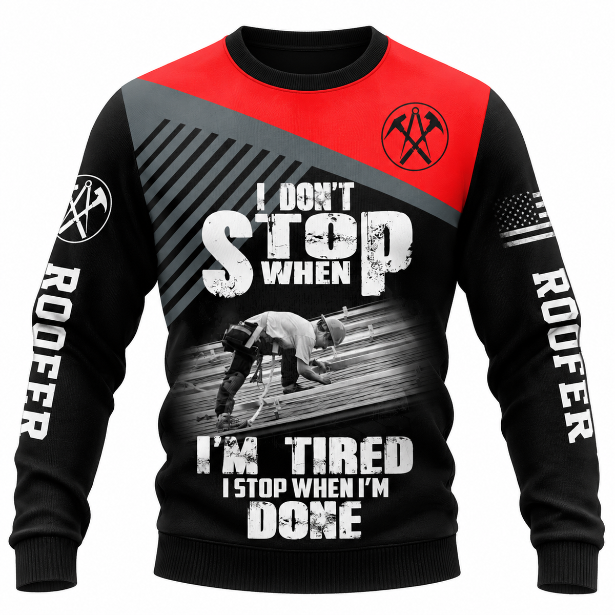 Sweatshirt - matching personalized product design - front view