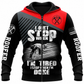 Zip Hoodie - matching personalized product design - front view