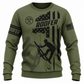 Sweatshirt - matching personalized product design - front view