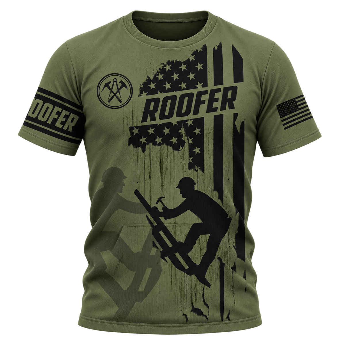 T-Shirt - matching personalized product design - front view