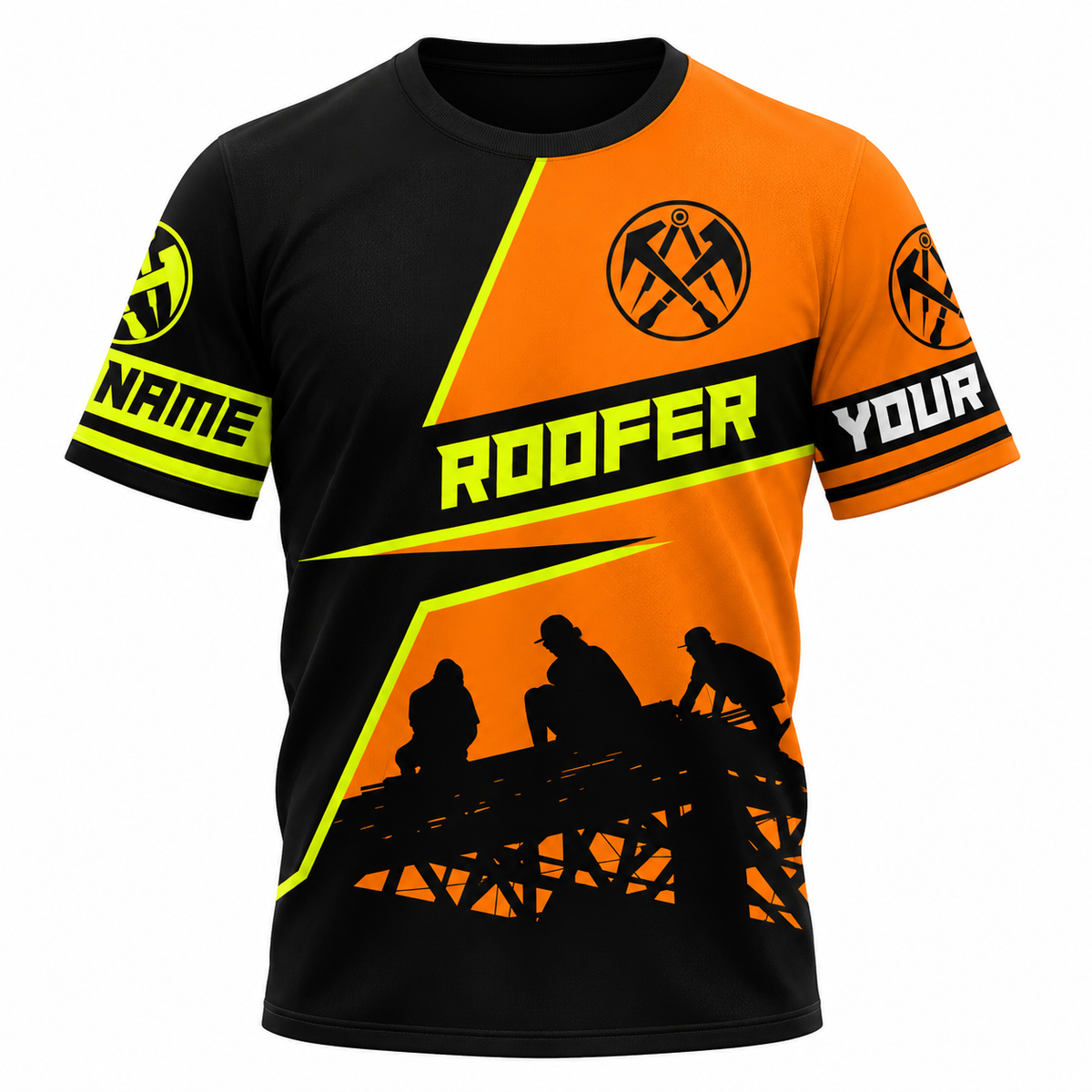 T-Shirt - matching personalized product design - front view