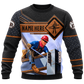 Sweatshirt - matching personalized product design - front view