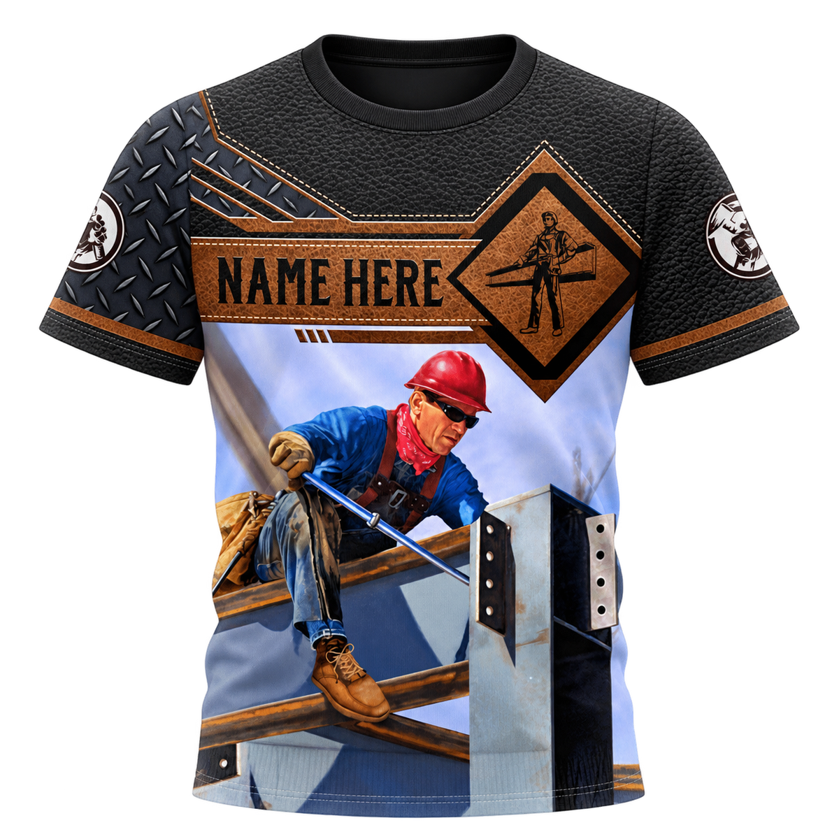 T-Shirt - matching personalized product design - front view