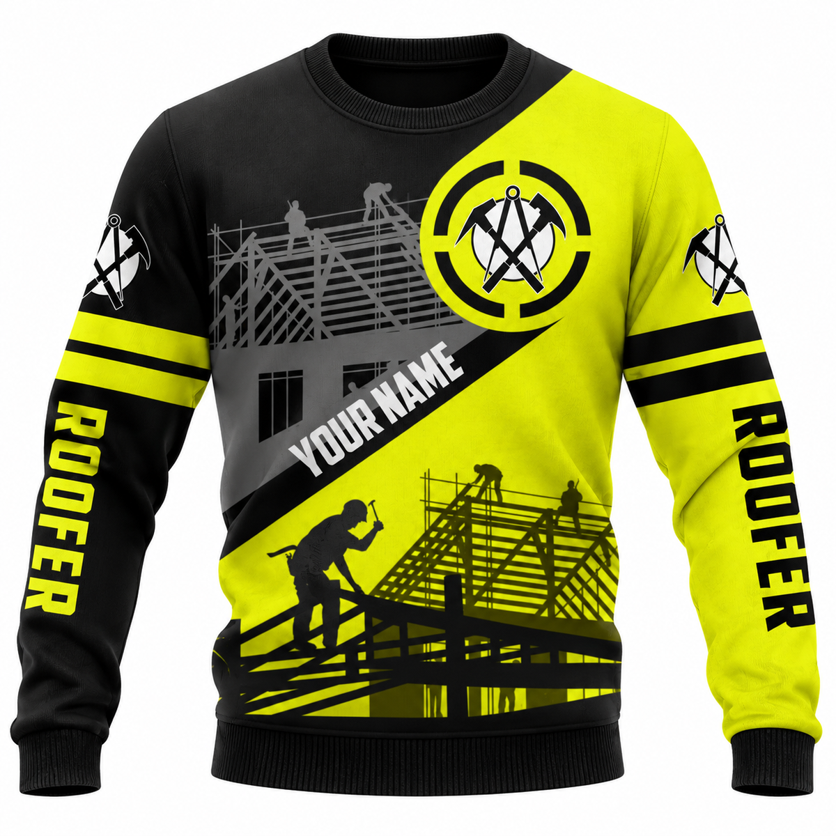 Sweatshirt - matching personalized product design - front view