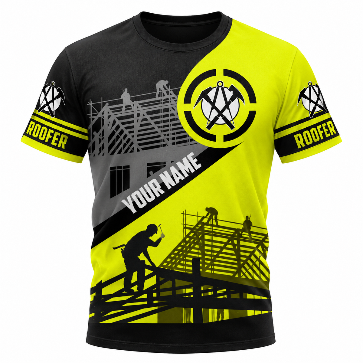 T-Shirt - matching personalized product design - front view