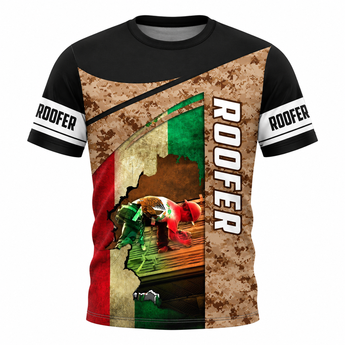 T-Shirt - matching personalized product design - front view