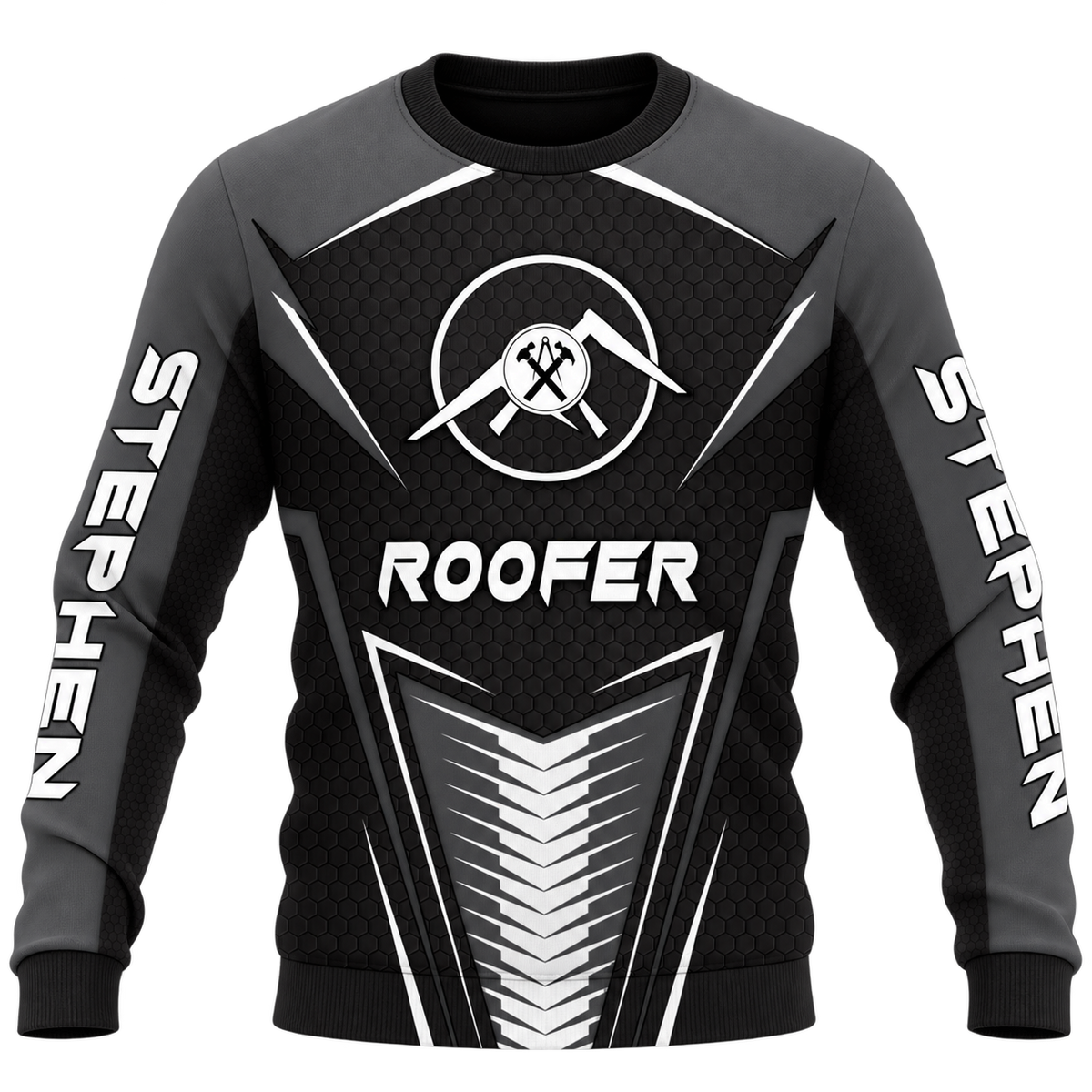 Sweatshirt - matching personalized product design - front view