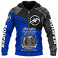 Zip Hoodie - matching personalized product design - front view