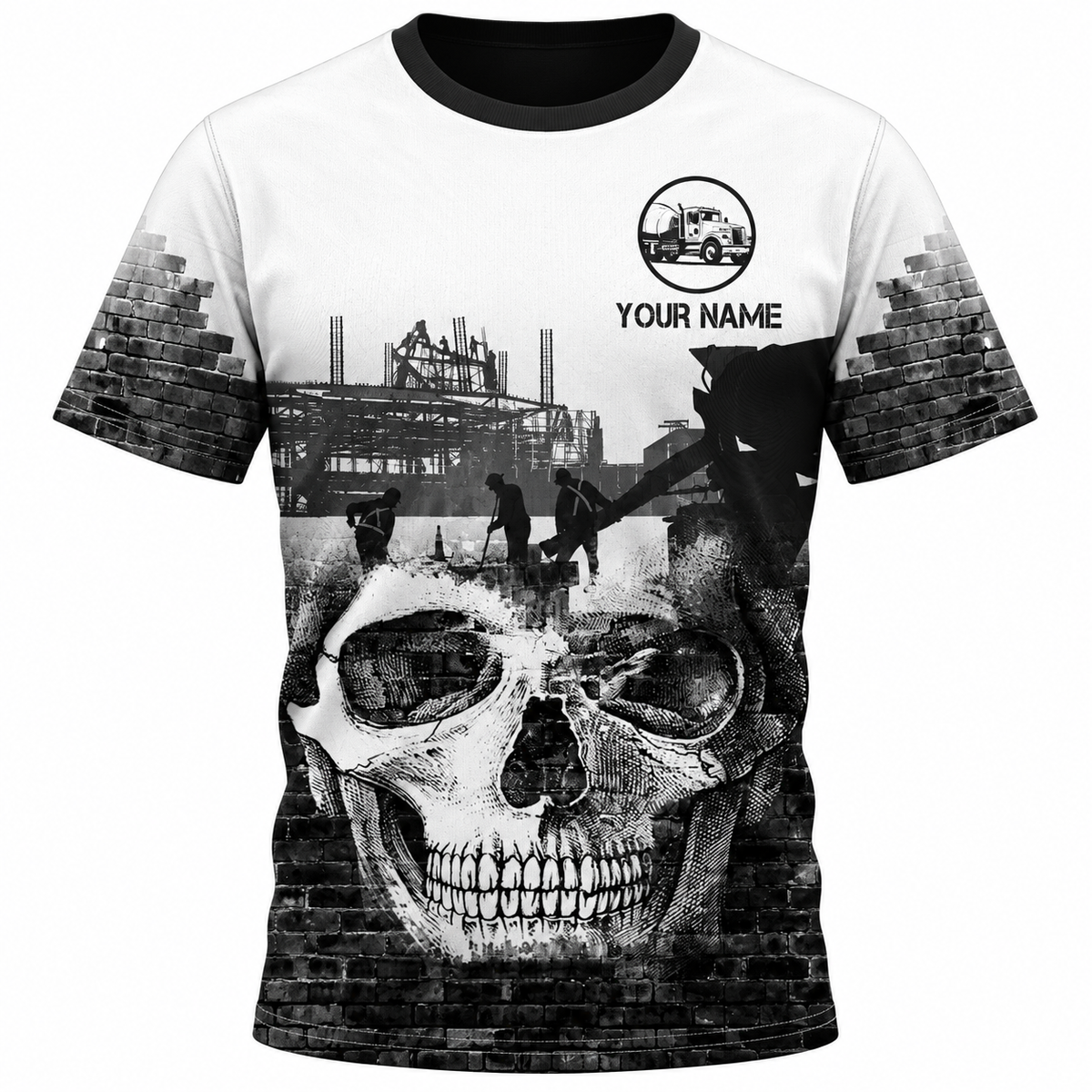 T-Shirt - matching personalized product design - front view