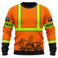 Sweatshirt - matching personalized product design - front view