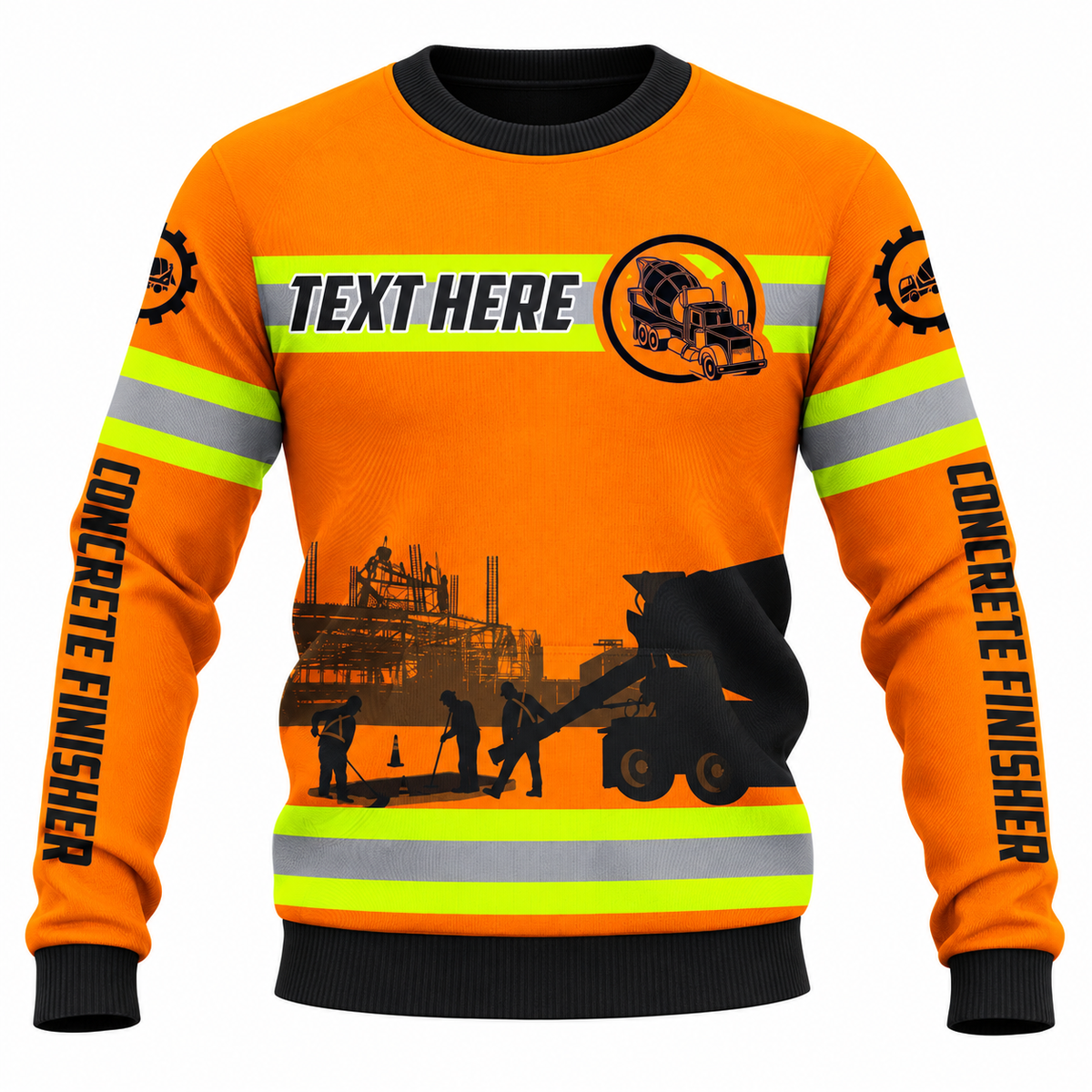 Sweatshirt - matching personalized product design - front view