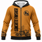 Fleece Zip Hoodie - matching personalized product design - front view