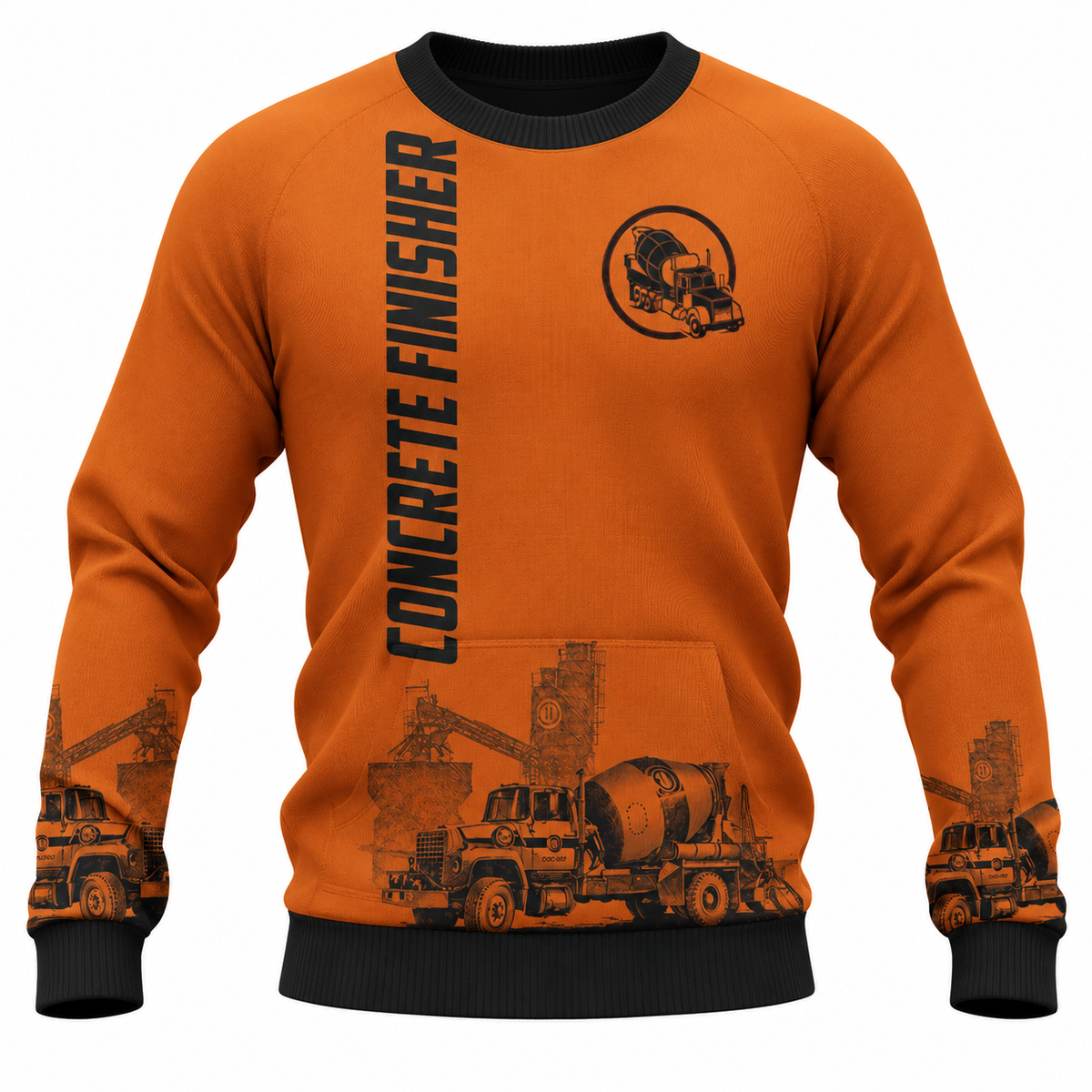 Sweatshirt - matching personalized product design - front view
