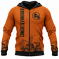 Zip Hoodie - matching personalized product design - front view
