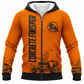 Fleece Zip Hoodie - matching personalized product design - front view