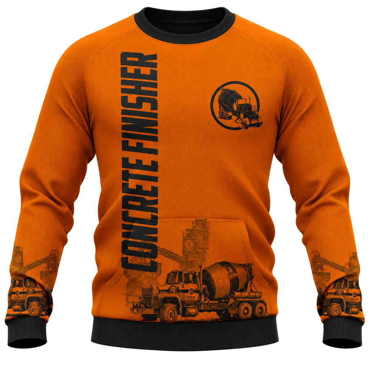 Sweatshirt - matching personalized product design - front view